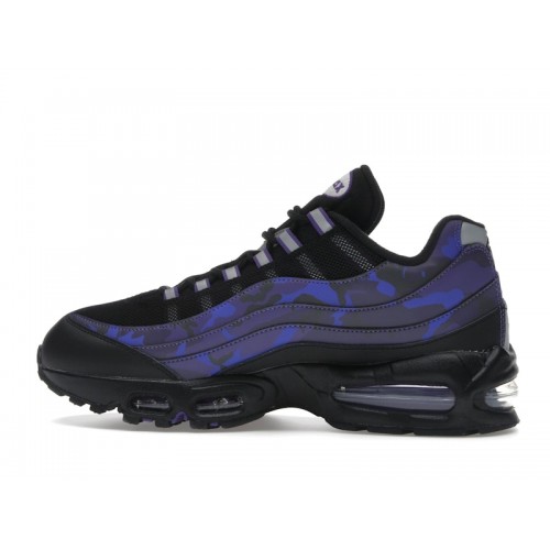 Nike Air Max 95 OG Purple Camo - мужская сетка размеров