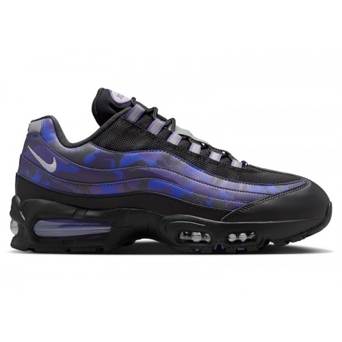 Кроссы Nike Air Max 95 Court Purple Wild Grape Camo - мужская сетка размеров
