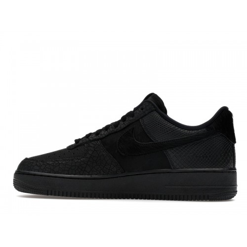 Nike Air Force 1 Low 07 LX 3X Celebration Triple Black - мужская сетка размеров