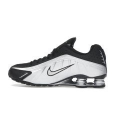 Nike Shox R4 Metallic Silver Black