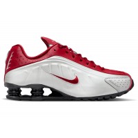 Nike Shox R4 Metallic Silver Black Crimson
