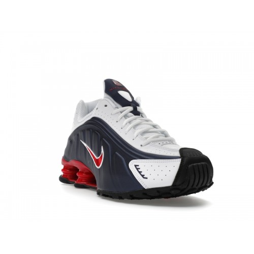 Nike Shox R4 USA (2025) - мужская сетка размеров