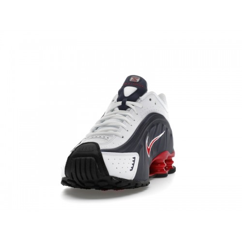 Nike Shox R4 USA (2025) - мужская сетка размеров