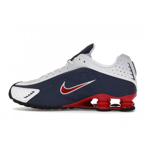 Nike Shox R4 USA (2025) - мужская сетка размеров