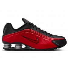 Кроссовки Nike Shox R4 University Red Black Metallic Silver