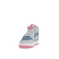 Подростковые Jordan 1 Mid Denim Sequin (GS)