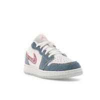 Подростковые Jordan 1 Low SE Denim Sequin (GS)