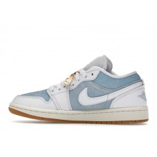 Женские Jordan 1 Low SE Denim Worn Blue (W)