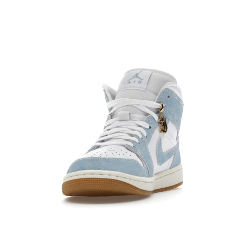 Wmns Air Jordan 1 Mid Denim - женская сетка размеров Wmns Air Jordan 1 Mid Denim - женская сетка размеров