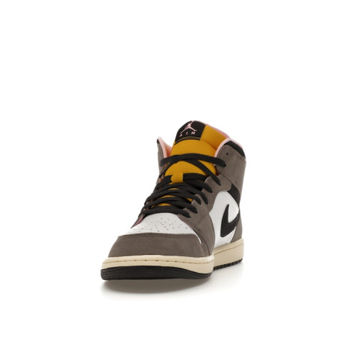 Air Jordan 1 Mid Cave Stone - мужская сетка размеров