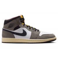 Кроссовки Jordan 1 Mid SE White Cave Stone