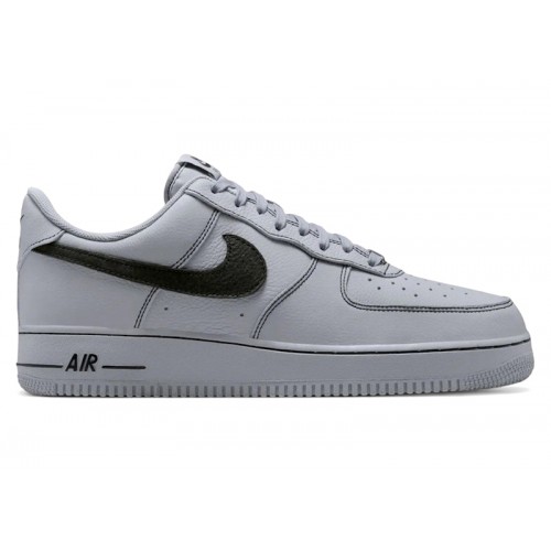 Nike Air Force 1 Low 07 LV8 Wolf Grey Black - мужская сетка размеров