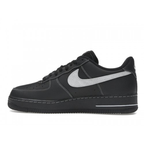 Nike Air Force 1 Low 07 LV8 Black Grey - мужская сетка размеров