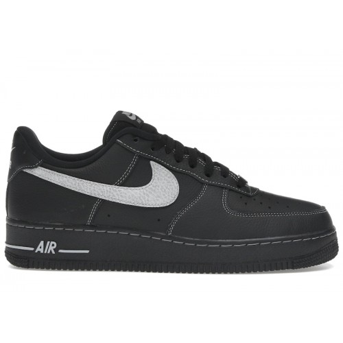 Nike Air Force 1 Low 07 LV8 Black Grey - мужская сетка размеров