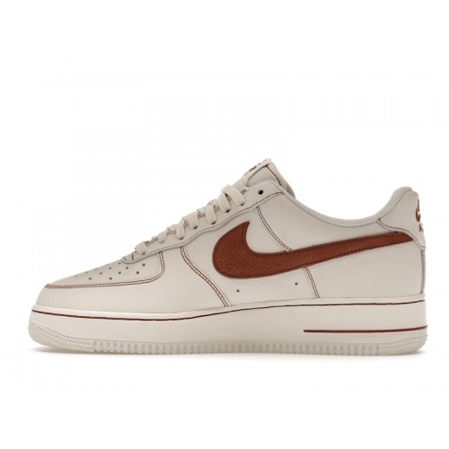 Nike Air Force 1 Low 07 LV8 Ivory Saddle Brown - мужская сетка размеров