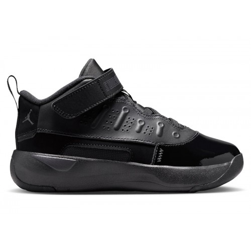 Кроссы Jordan Max Aura 7 Black Anthracite (PS) - детская сетка размеров