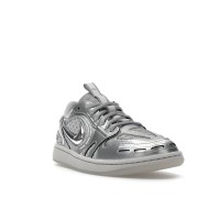 Женские Jordan 1 Low Method of Make V3 Metallic Silver (W)