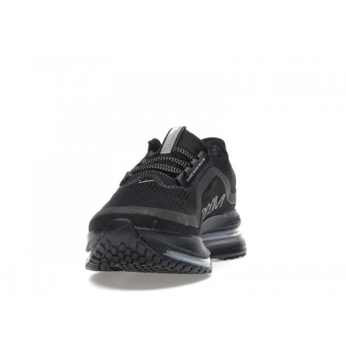 Кроссы Nike Air Zoom Pegasus Premium Black Metallic Silver - мужская сетка размеров