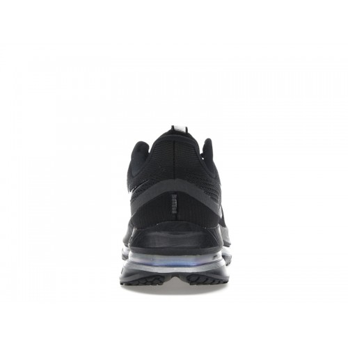 Кроссы Nike Air Zoom Pegasus Premium Black Metallic Silver - мужская сетка размеров