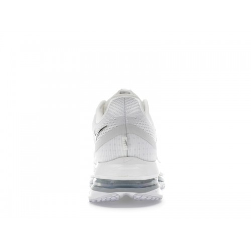 Кроссы Nike Air Zoom Pegasus Premium White Metallic Silver - мужская сетка размеров