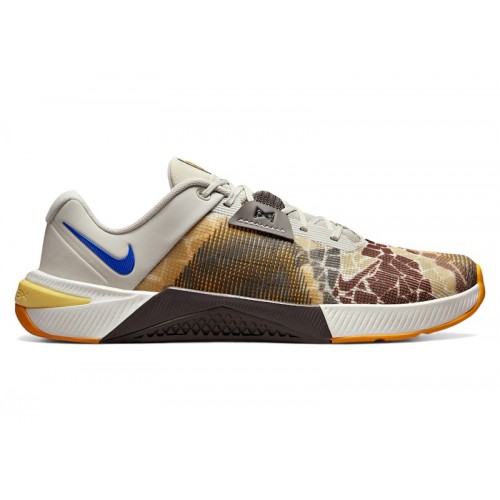 Кроссы Nike Metcon 10 AMP Light Bone Cave Stone Racer Blue - мужская сетка размеров