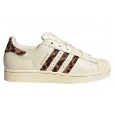 Женские кроссовки adidas Superstar II Cream White Leopard (W)
