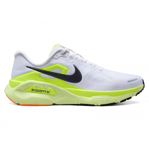 Nike Structure Plus White Volt Black - мужская сетка размеров