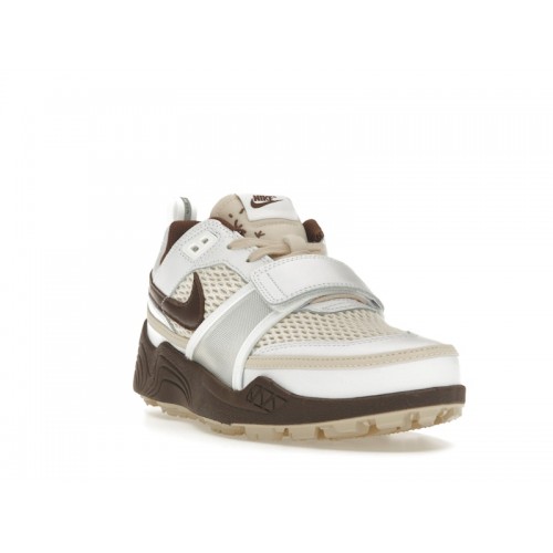 Кроссы Nike Zoom Field Jaxx Travis Scott Light Chocolate - мужская сетка размеров