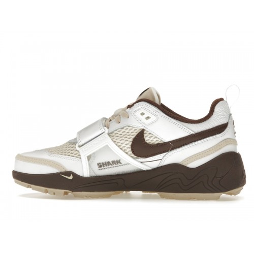 Кроссы Nike Zoom Field Jaxx Travis Scott Light Chocolate - мужская сетка размеров