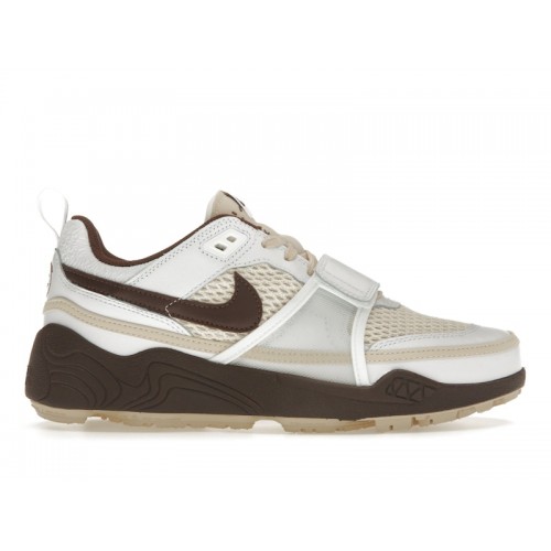 Кроссы Nike Zoom Field Jaxx Travis Scott Light Chocolate - мужская сетка размеров