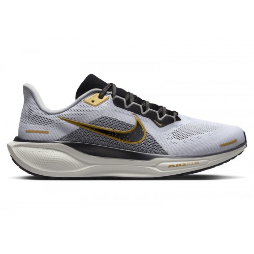 Кроссы Nike Air Zoom Pegasus 41 White Metallic Gold - мужская сетка размеров