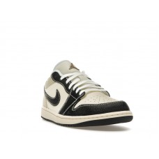 Jordan 1 Low SE Coconut Milk Black Muslin