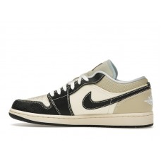 Jordan 1 Low SE Coconut Milk Black Muslin