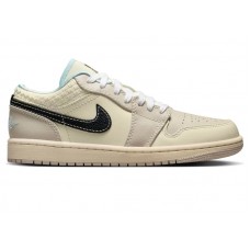 Женские кроссовки Jordan 1 Low SE Sanddrift Glacier Blue (W)