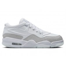 Женские кроссовки Jordan 4 RM White Metallic Silver (W)