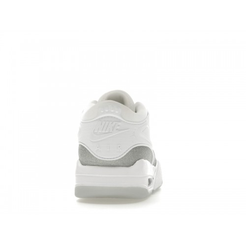 Кроссы Jordan 4 RM White Metallic Silver (W) - женская сетка размеров