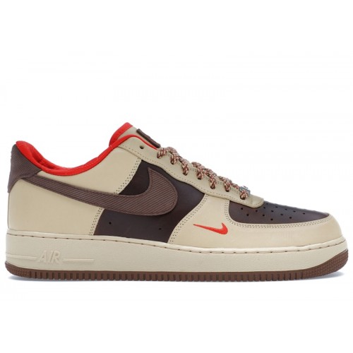 Nike Air Force 1 Low 07 Light British Tan - мужская сетка размеров