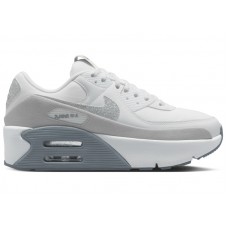 Женские кроссовки Nike Air Max 90 LV8 White Photon Dust Multi-Color (W)
