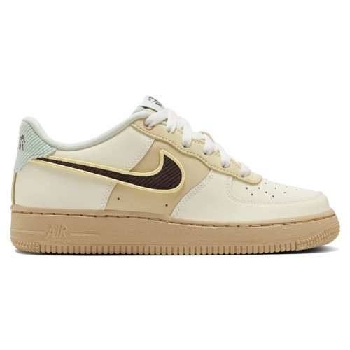 Кроссы Nike Air Force 1 Low LV8 Passing Notes (GS) - подростковая сетка размеров