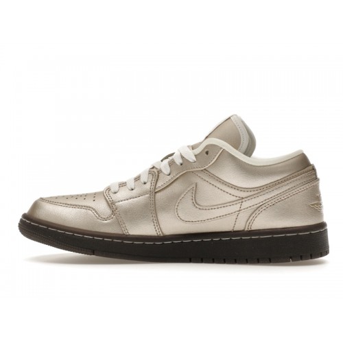 Wmns Air Jordan 1 Low SE Metallic Zinc - женская сетка размеров