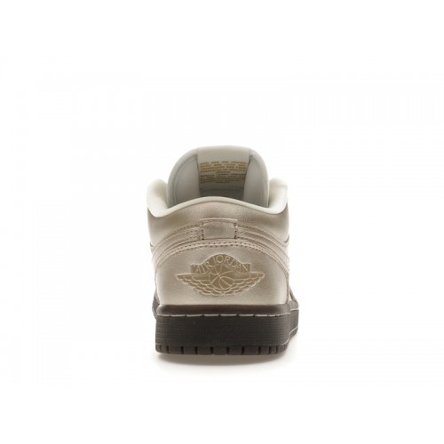 Wmns Air Jordan 1 Low SE Metallic Zinc - женская сетка размеров