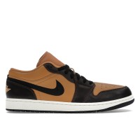 Кроссовки Jordan 1 Low SE Flax Baroque Brown