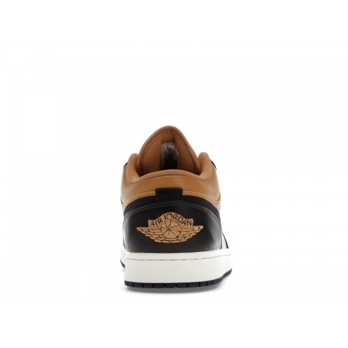 Кроссы Jordan 1 Low SE Flax Baroque Brown - мужская сетка размеров