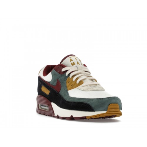 Кроссы Nike Air Max 90 Premium Coconut Milk Vintage Green - мужская сетка размеров
