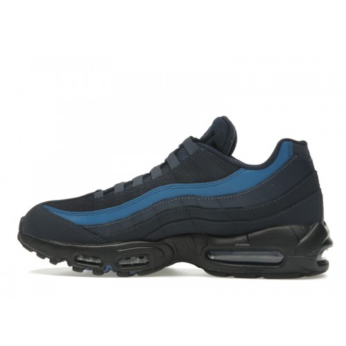 Nike Air Max 95 Thunder Blue - мужская сетка размеров
