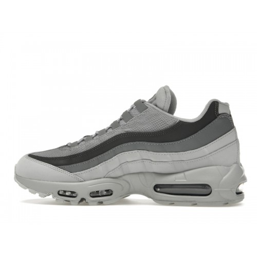 Nike Air Max 95 Light Smoke Grey Anthracite - мужская сетка размеров