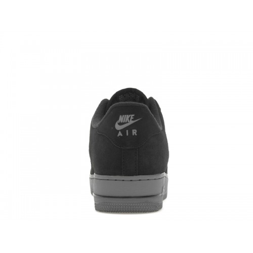 Nike Air Force 1 Low 07 Jewel Black Cool Grey - мужская сетка размеров