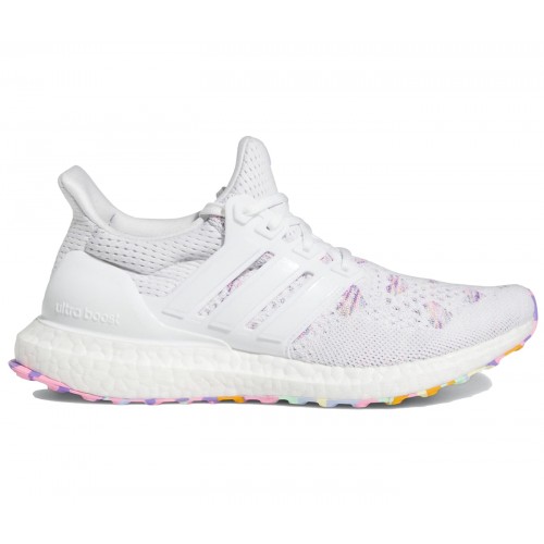 Кроссы adidas Ultra Boost 1.0 DNA Valentines Day White (2023) (W) - женская сетка размеров