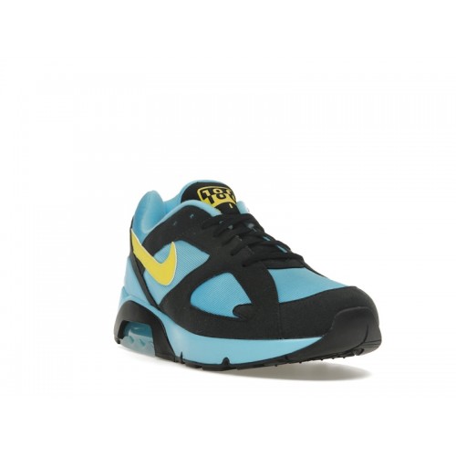 Кроссы Nike Air Max 180 Baltic Blue - мужская сетка размеров