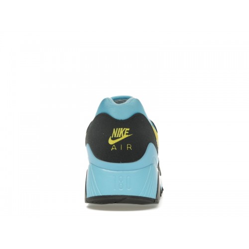 Кроссы Nike Air Max 180 Baltic Blue - мужская сетка размеров